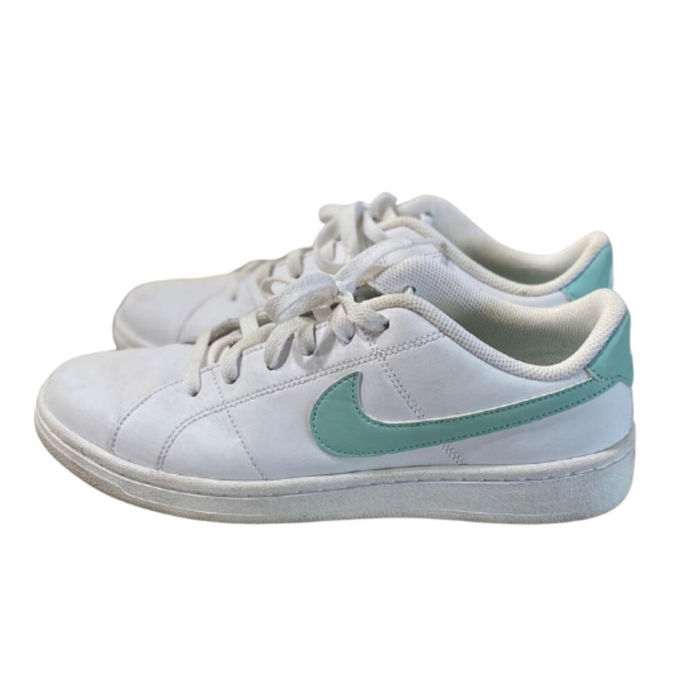 Nike Court Royale White & Mint Green CU9038-104 Training Shoe Women Size 9 - Picture 5 of 7